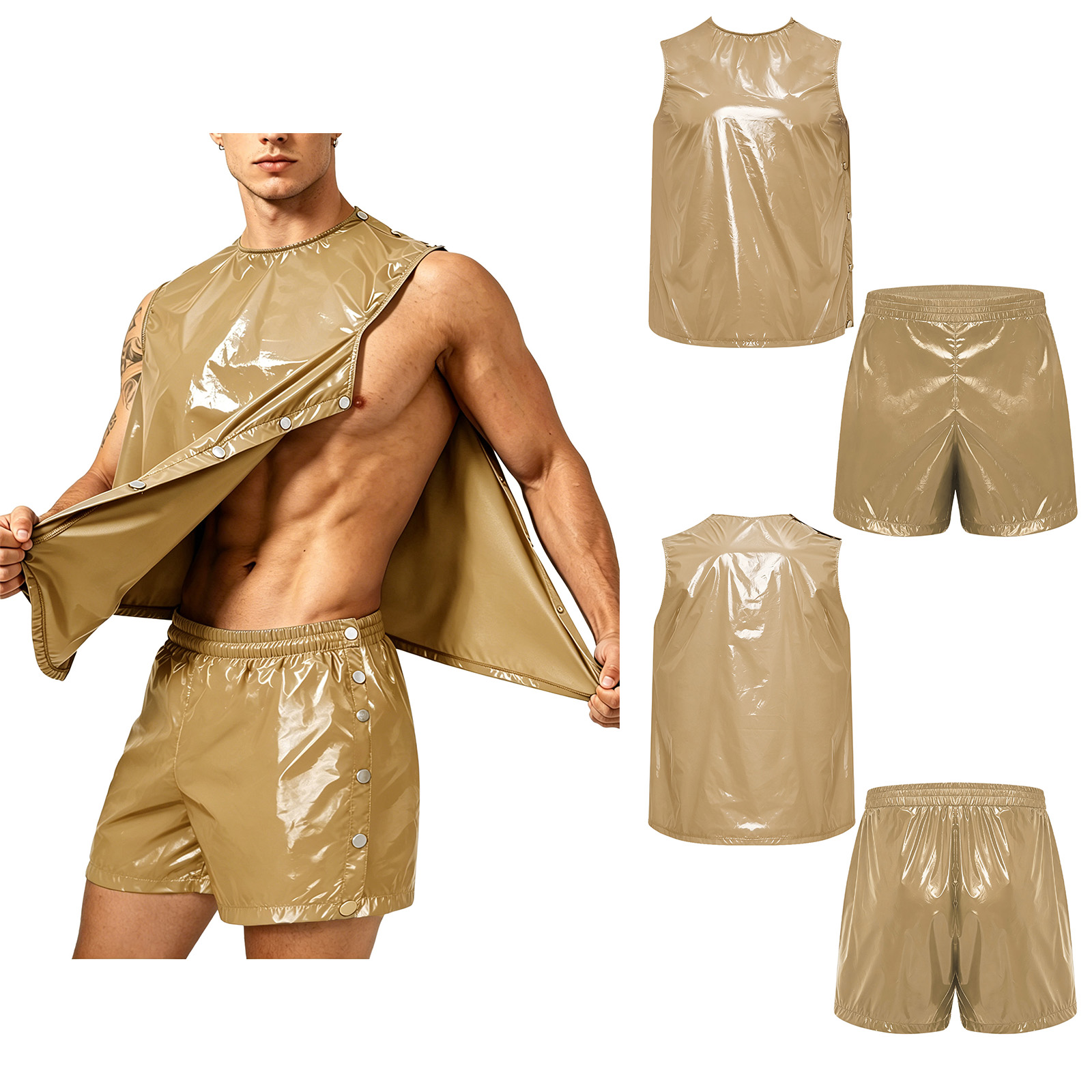 Outdoor Sports - Men Adaptive Waterproof Sweat Outfit Tank