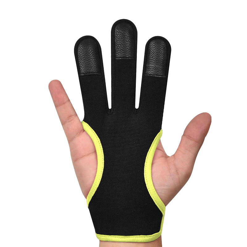 1PCS Archery 3 Fingers Glove G - Outdoor Sport Gloves 评论和价格