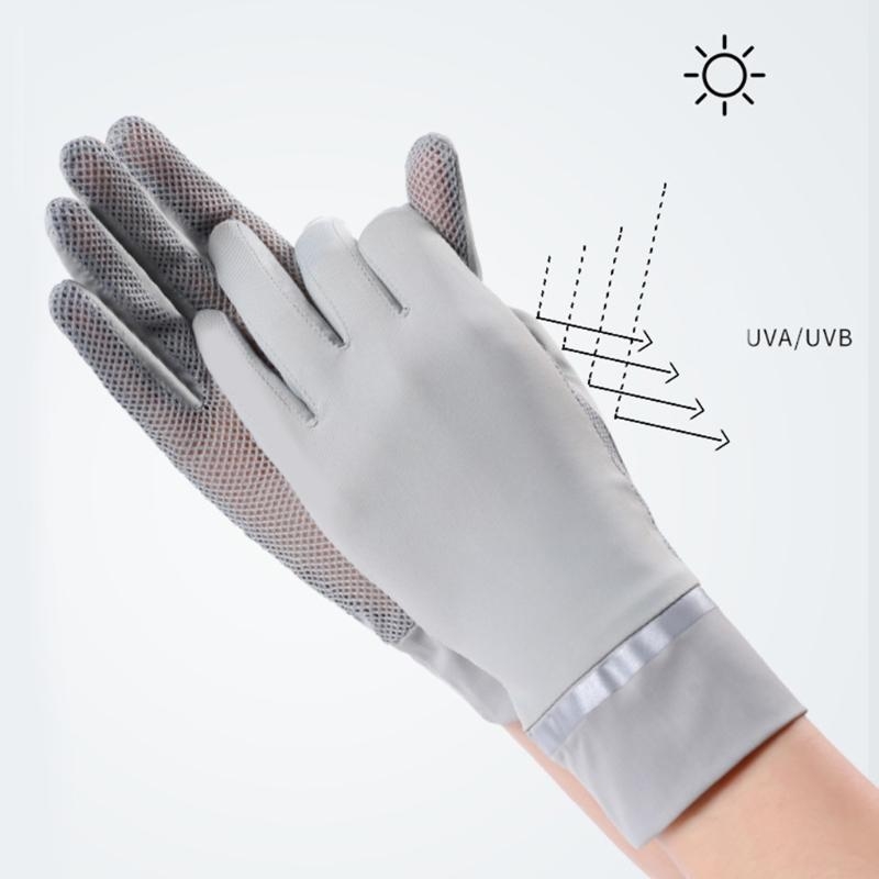 QM08 Thin Ice Silk UV Sunscree - Outdoor Sport Gloves 评论和价格