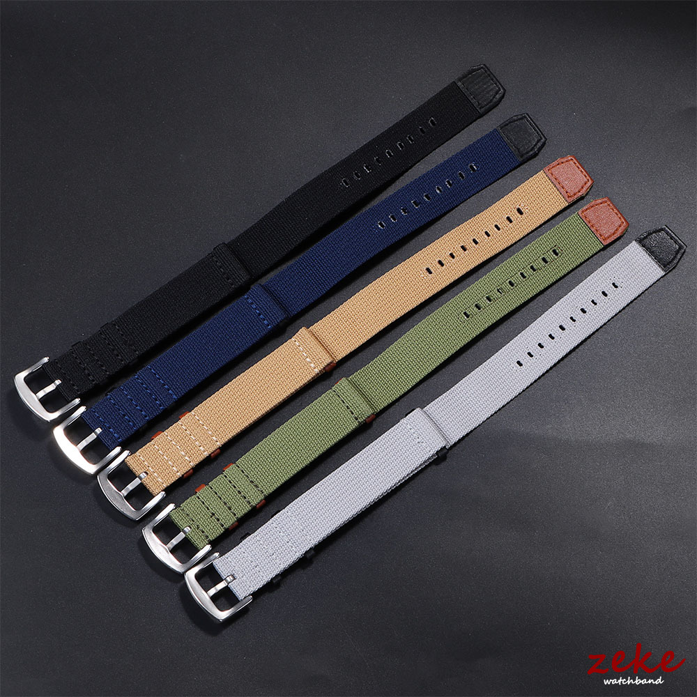 20mm 22mm Nylon Leather Watch  - Outdoor Sport Field 评论和价格